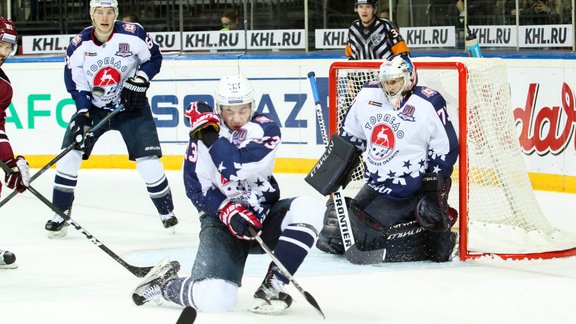 Hokejs, KHL spēle: Rīgas Dinamo - Ņižņijnovgorodas Torpedo