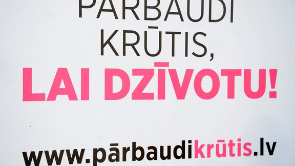 Informatīvā kampaņa Latvijā "pārbaudi krūtis, lai dzīvotu!" - 6