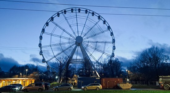 Rīgas panorāmas rats drīz būs gatavs startam