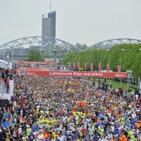 Foto: Labots 'Lattelecom' Rīgas maratona rekords; Latvijas rekords noturas
