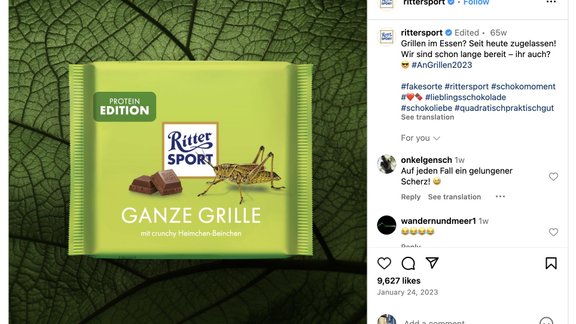 "Ritter Sport" šokolāde