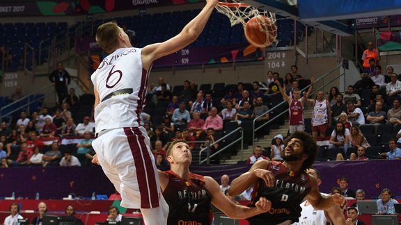 Basketbols, Eurobasket 2017: Latvija - Beļģija - 67