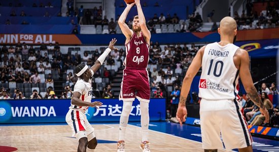 Dāvis Bertāns: šī ir lielākā uzvara Latvijas basketbolā kopš 1935. gada