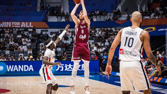 Basketbols, Pasaules kauss: Latvija - Francija - 24