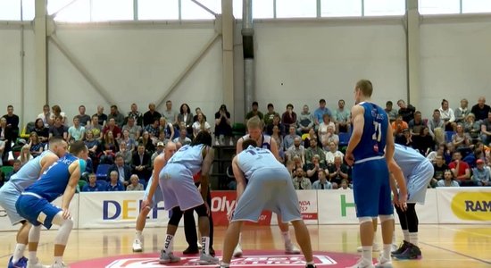 Video: 'Ogre' droši iesāk cīņu par 'OlyBet' LBL bronzu