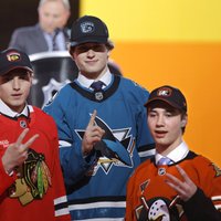 "Sharks" NHL draftā ar pirmo numuru izraugās Selebrīni