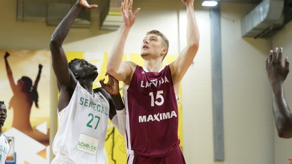 Basketbols, U-19 Pasaules kauss: Latvija - Senegāla - 18