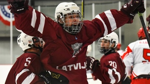 Captain Latvia U-18 Tomass Zeile