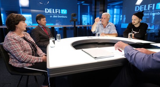 'Delfi TV ar Jāni Domburu' diskusija – ko sagaidām kultūrā, integrācijā, medijpolitikā. Pilns ieraksts