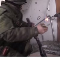 Video: Sīvā tuvcīņa Doņeckas lidostā no prokrievisko kaujinieku skatupunkta