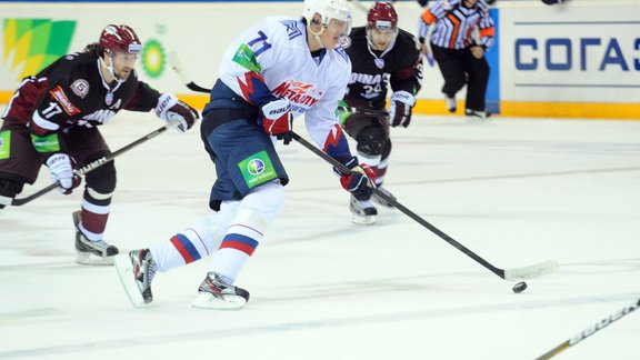 KHL: Rīgas "Dinamo" - Magņitogorskas "Metallurg" - 62