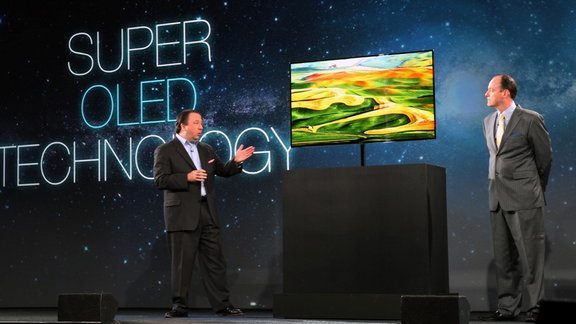 Super OLED TV prezent