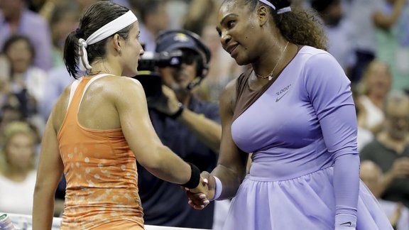 Teniss, US Open: Anastasija Sevastova - Serēna Viljamsa - 12