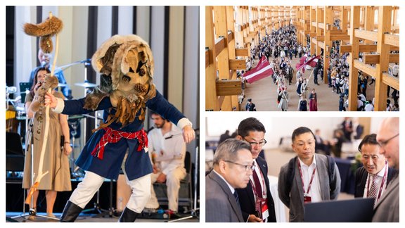 Foto: Kā Latvija sevi prezentēja izstādē "Expo 2025 Osaka" Japānā