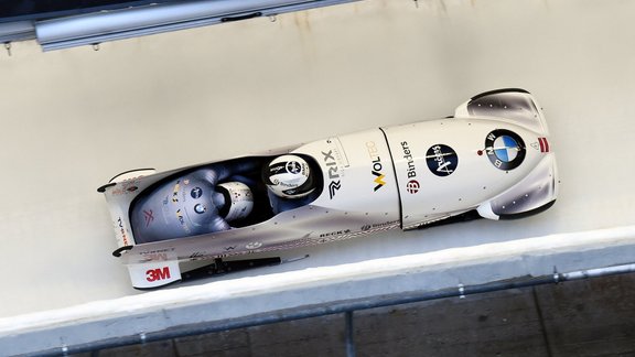 Bobslejs, Pasaules kausa posms Siguldā. Vīriešu divnieki (8.decembris) - 21