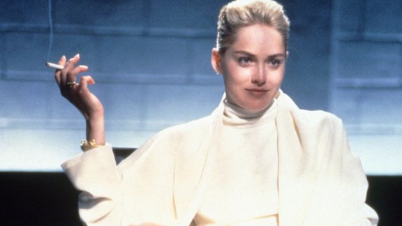 Filmstill Sharon Stone Basic Instinct