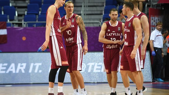 Basketbols, Eurobasket 2017: Latvija - Krievija - 71