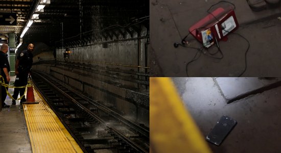 Brīnums Ņujorkas pazemē: 30 metrus vilkts pa metro sliedēm, vīrietis izdzīvo