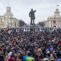 Жители Кемерово на митинге потребовали правду о пожаре и отставки губернатора