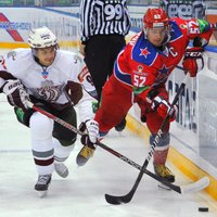 Rīgas 'Dinamo' mačā pret CSKA cenšas nepieļaut garākās zaudējumu sērijas antirekordu