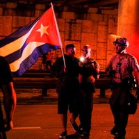 Protestos Kubā bojā gājis cilvēks
