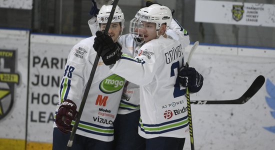 'Mogo/LSPA' Baltijas Hokeja līgas mačā uzvar 'Viļņas Hockey Punks'