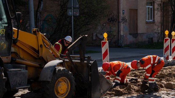 5. tramvaja maršruta daļas būvdarbi