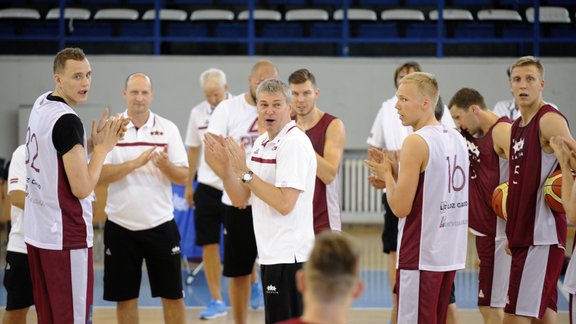 Basketbols, Latvijas basketbola izlases treniņš Belgradā - 10