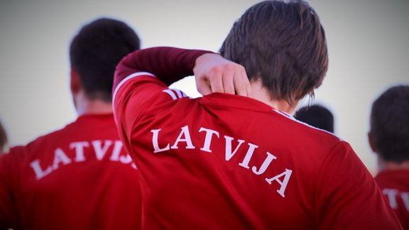 Futbols, draudzības spēle. Latvija - Gibraltārs - 1