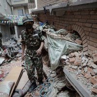 Bojāgājušo skaits zemestrīcē Nepālā pārsniedz 6200