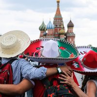 Pēc randiņa ar krievieti Maskavā pazudis Meksikas futbola līdzjutējs