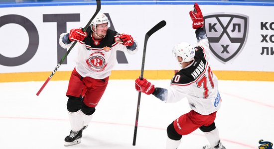 Indrašis gūst desmito rezultativitātes punktu šajā KHL sezonā