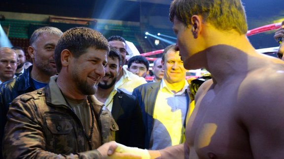 Ramzan Kadyrov, Alexander Povetkin, WBC 