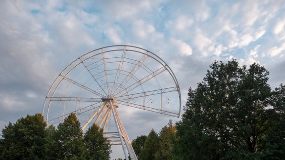 Rīgas panorāmas rata būvniecība 20240725