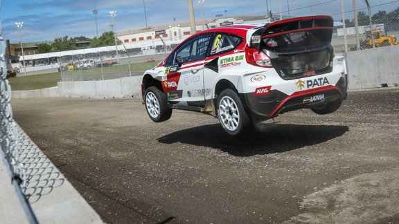 WorldRX posms Kanādā, rallijkross. Jānis Baumanis un Reinis Nitišs - 12