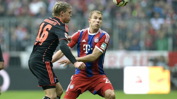 Artjoms Rudnevs - Holger Badstuber (Hamburger - Bayern)