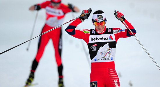 Бьорген — десятикратная чемпионка мира, латвийский лыжник не финишировал