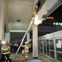 Sprādzienā metro Dienvidkorejā ievainoti 11 cilvēki