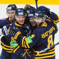 Ozoliņa 'Atlant' izcīna pirmo uzvaru pār KHL regulārajā čempionātā uzvarējušo SKA