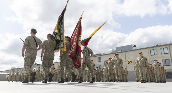 Šauļos atklāta militārā pilsētiņa