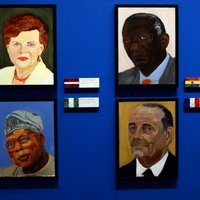 Bijušais ASV prezidents Bušs aizrāvies ar politiķu gleznošanu; portretēto vidū arī Vīķe-Freiberga