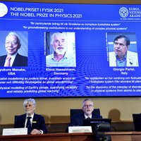 Nobela balva fizikā piešķirta par klimata modelēšanas un sarežģītu fizikālo sistēmu pētījumiem