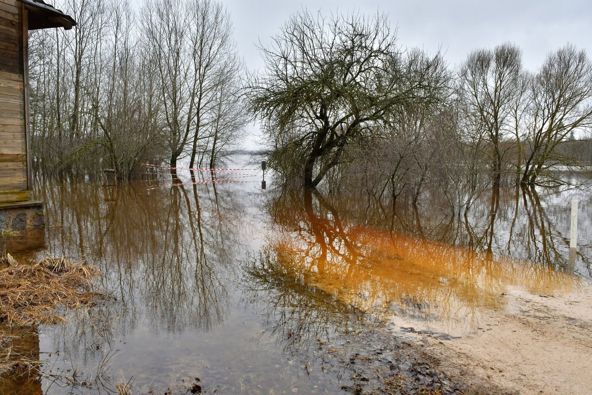 Lielākie plūdi ir Daugavas labajā krastā – Krustpils pagastā