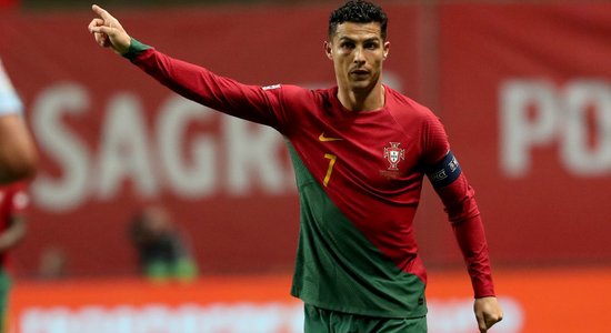 Ronaldu vedīs Portugāli cīņā Pasaules kausā Katarā