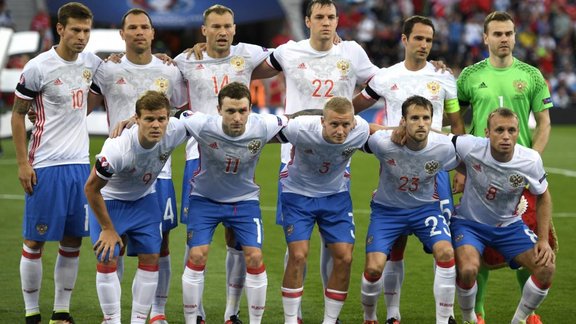  group photo Russia football