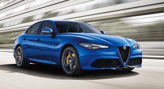 'Alfa Romeo Giulia' sedans turpmāk arī 'Veloce' versijā