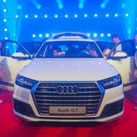 Foto: Jaunā 'Audi Q7' prezentācija Andrejsalā