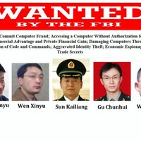 ASV piecām Ķīnas militārpersonām izvirzījušas apsūdzības kiberspiegošanā