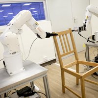 Mākslīgais intelekts: Robots saliek IKEA krēslu deviņās minūtēs