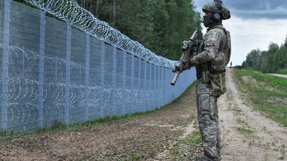 Rinkēvičs apmeklē Latvijas austrumu robežu un Valsts robežsardzes struktūrvienības - 10